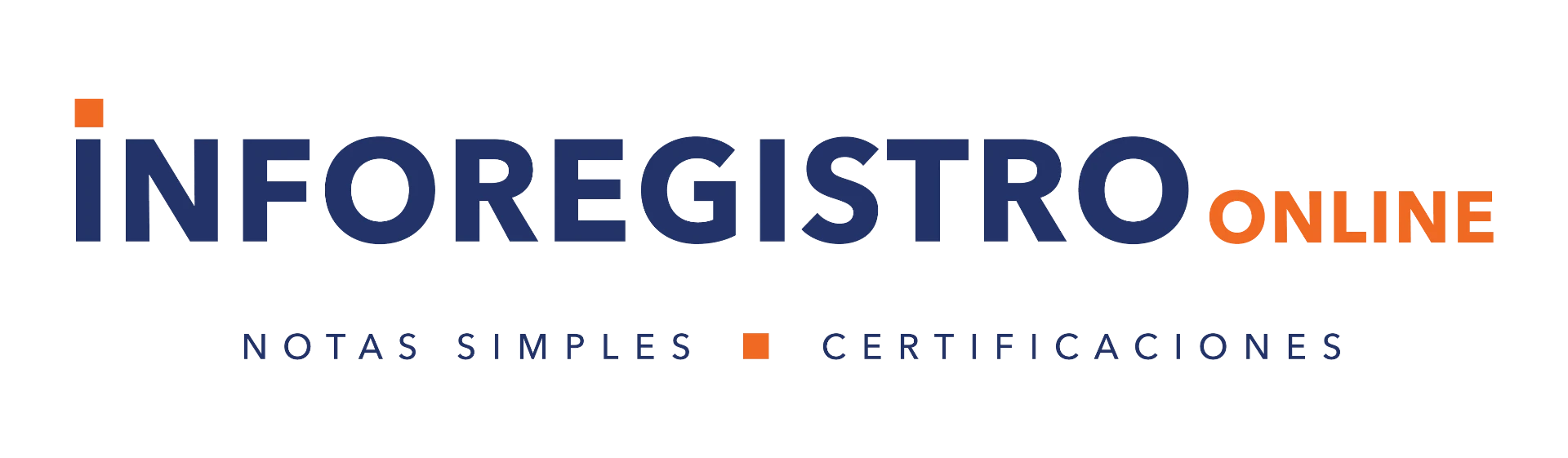 Inforegistro Online — Notas simples y certificaciones